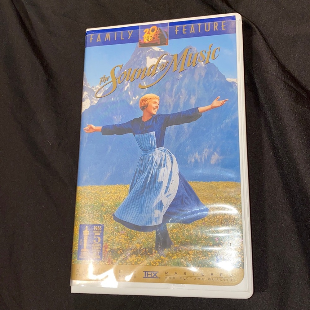 The Sound of Music VHS Tape Julie Andrews